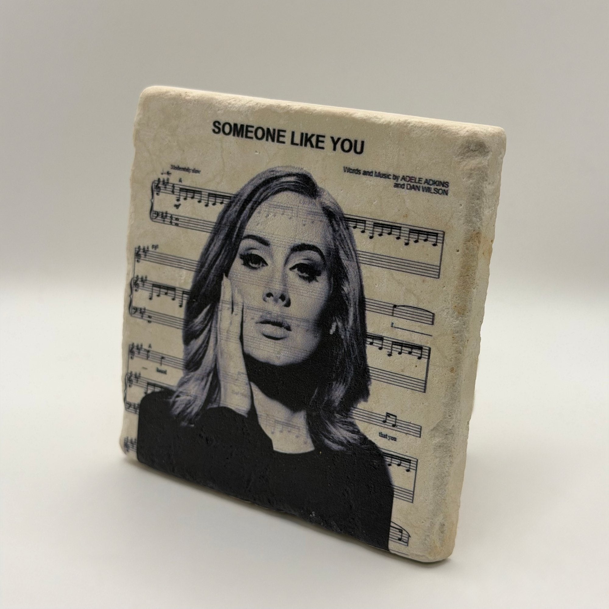 Adele Someone Like You Stone Coaster