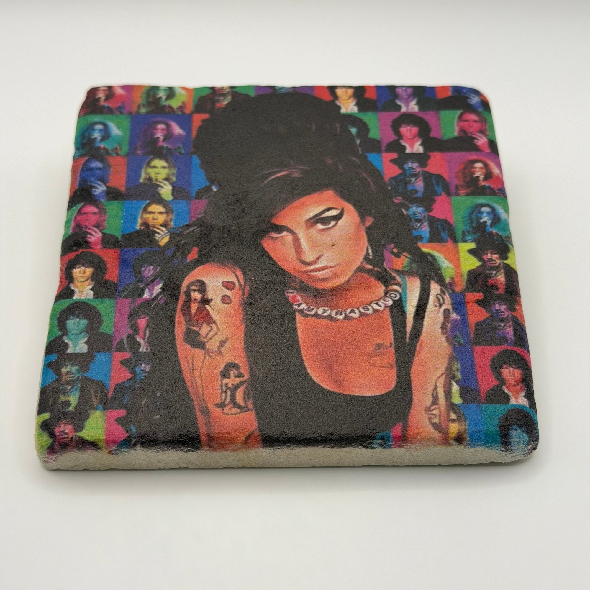 Amy Winehouse 27 Club Stone Coaster