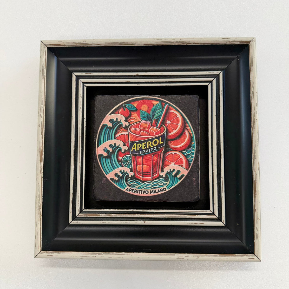 Variant Mapping v4 | aperol-stone-coaster-for-aperol-spritz-lovers | with Black Frame | sha256:30fb80f4aef1