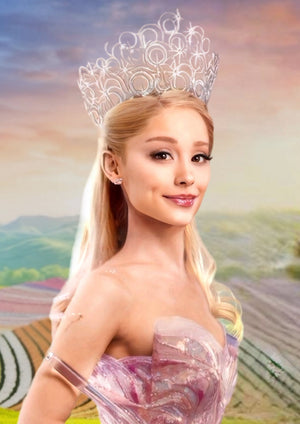 Ariana Grande Wicked artwork printed on MDF wall poster