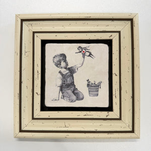 Variant Mapping v4 | banksy-game-changer-nurse-nhs-stone-coaster | with White Frame | sha256:3913928decff