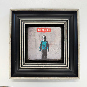 Variant Mapping v4 | banksy-kid-crying-over-social-media-stone-coaster | with Black Frame | sha256:4c65f856a574