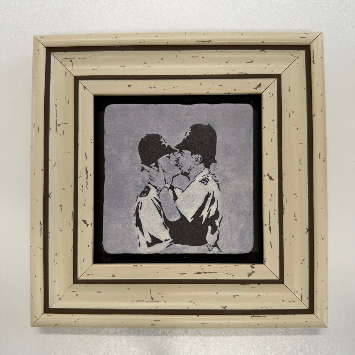 Variant Mapping v4 | banksy-kissing-coppers-natural-stone-coaster | with White Frame | sha256:a12b7a1d5d99