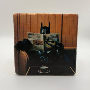 Batman The Guardian Stone Coaster