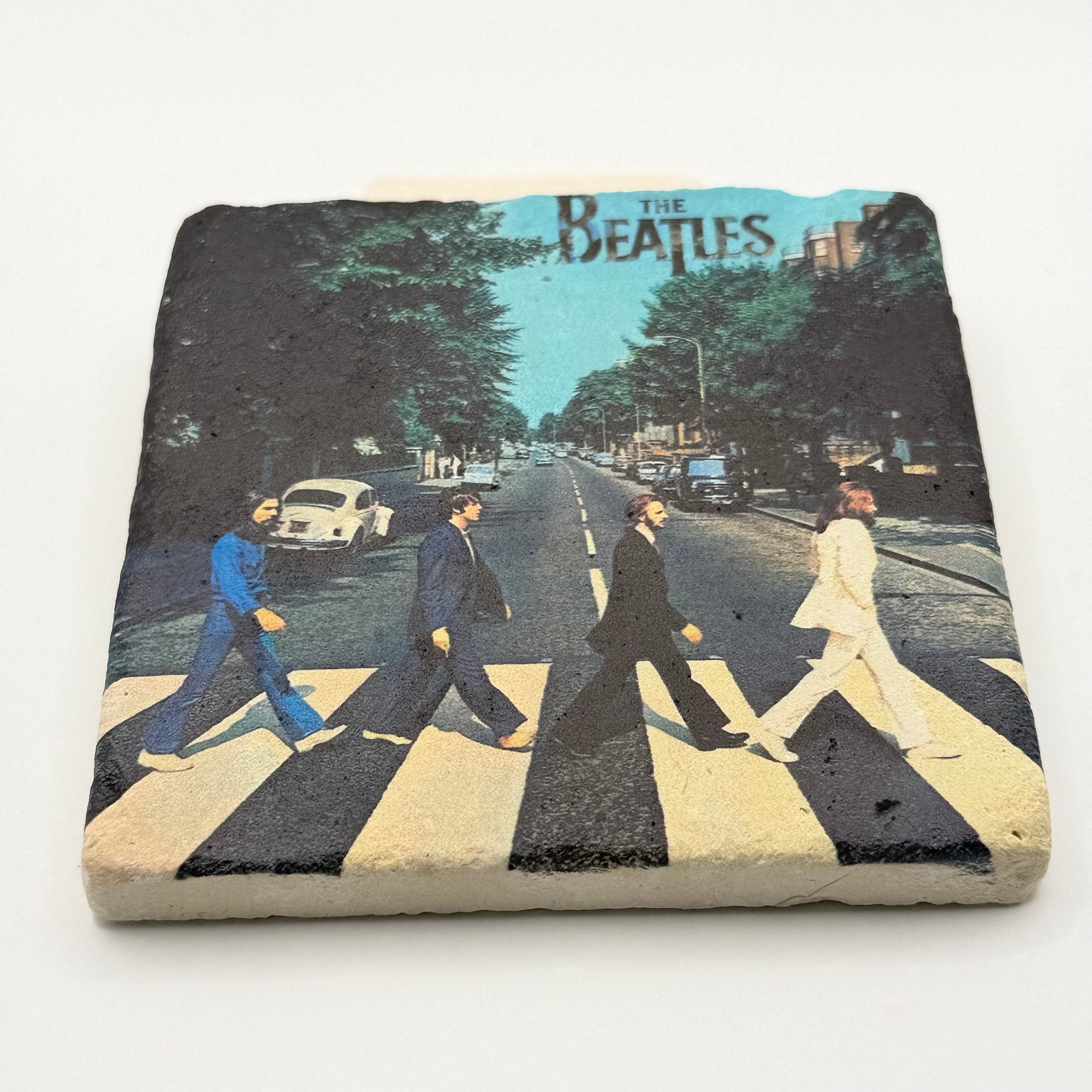 Beatles Abbey Road Stone Coaster