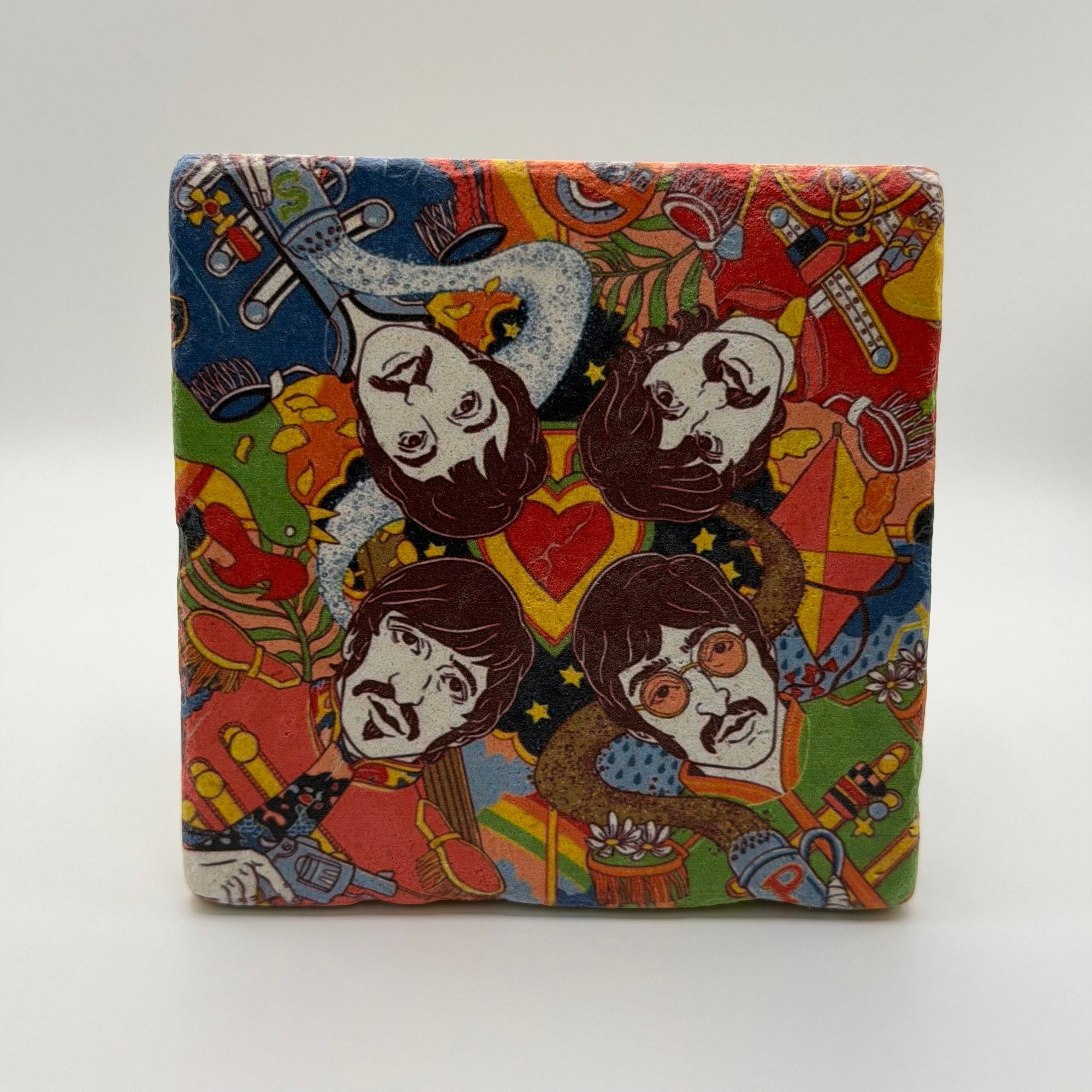 The Beatles Stone Coaster