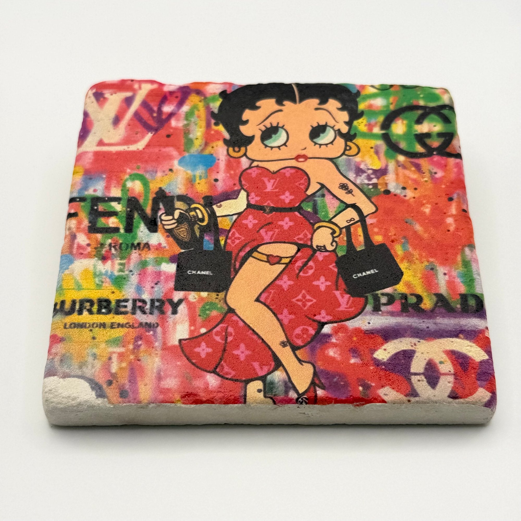 Betty Boop Stone Coaster