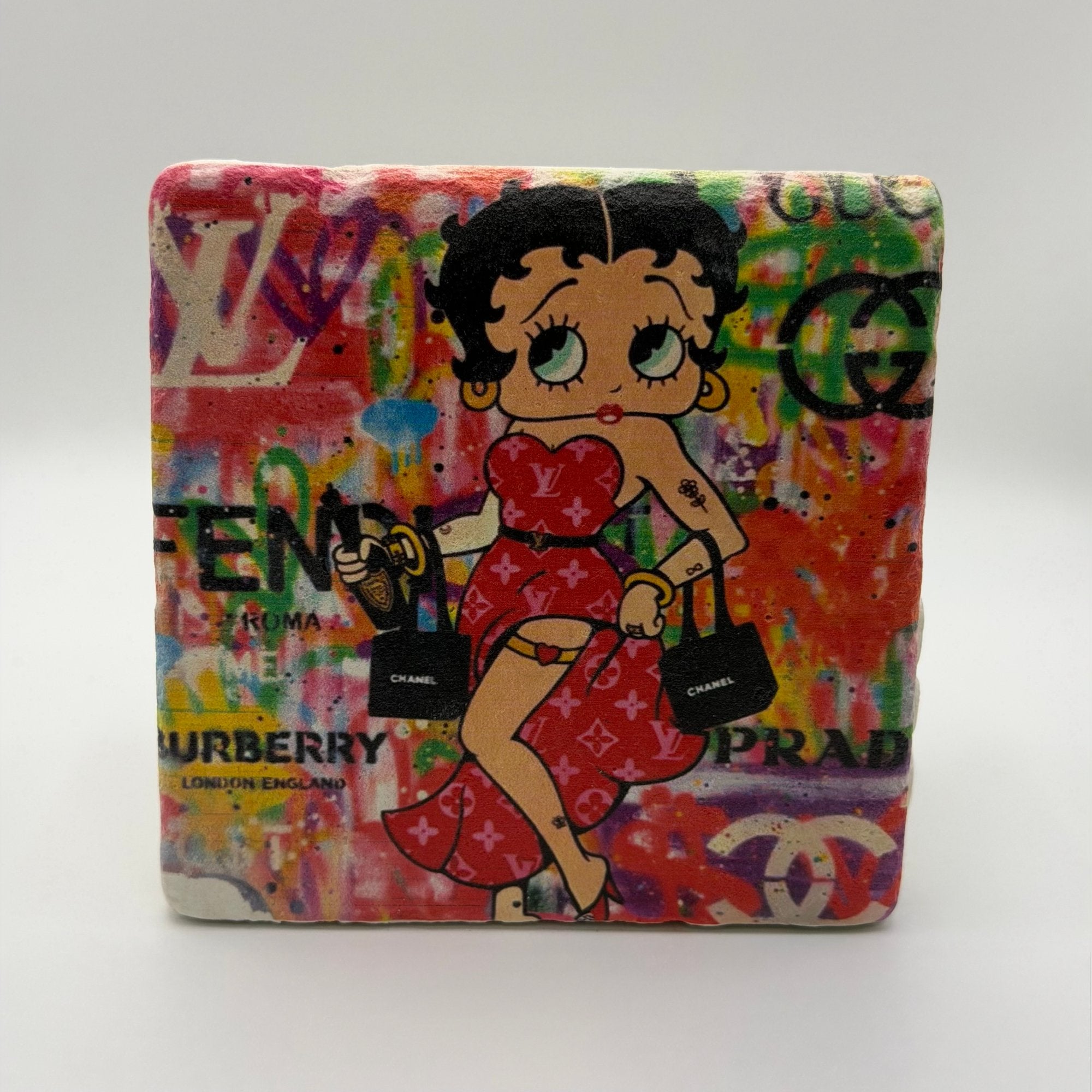 Betty Boop Stone Coaster