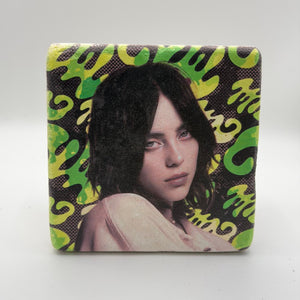 Billie Eilish Stone Coaster 1