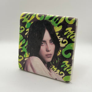 Billie Eilish Stone Coaster 2