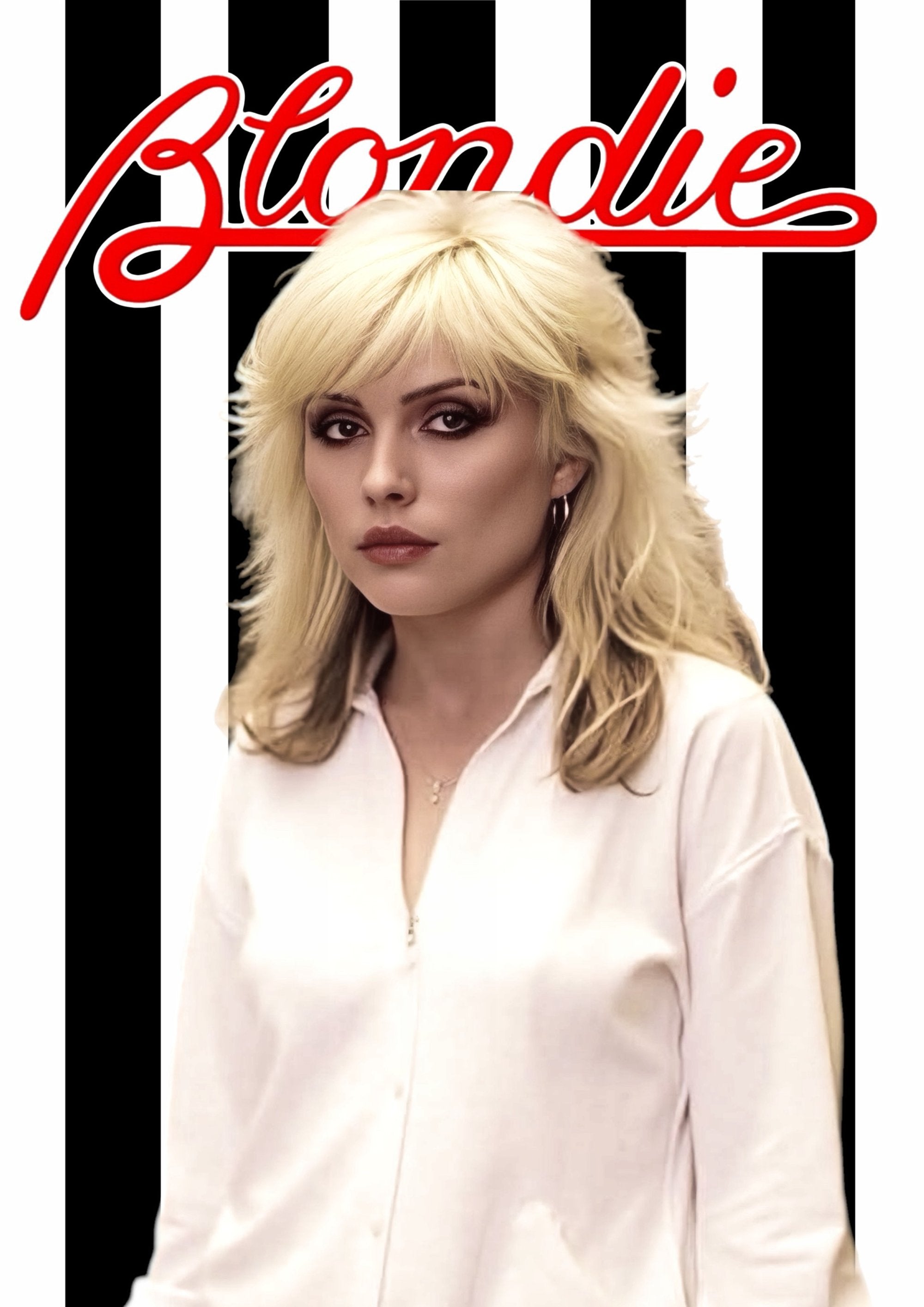 Blondie Call Me artwork printed on MDF wall poster