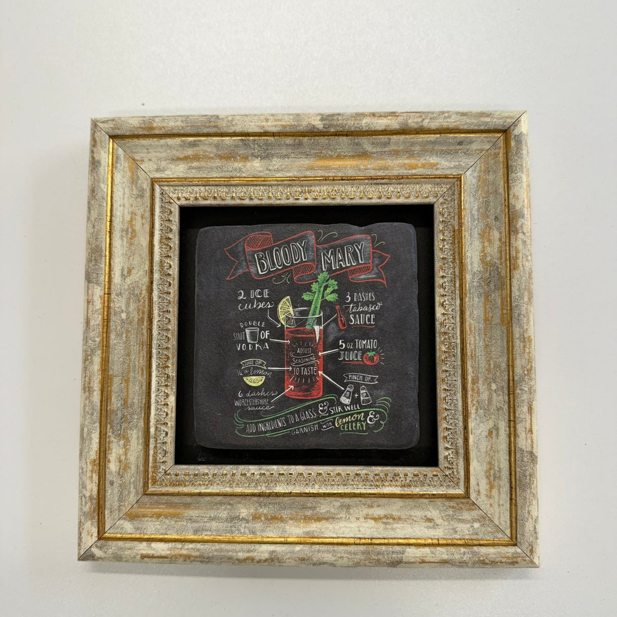 Variant Mapping v4 | bloody-mary-natural-travertine-stone-coaster | with Gold Frame | sha256:e0cf76bd5386