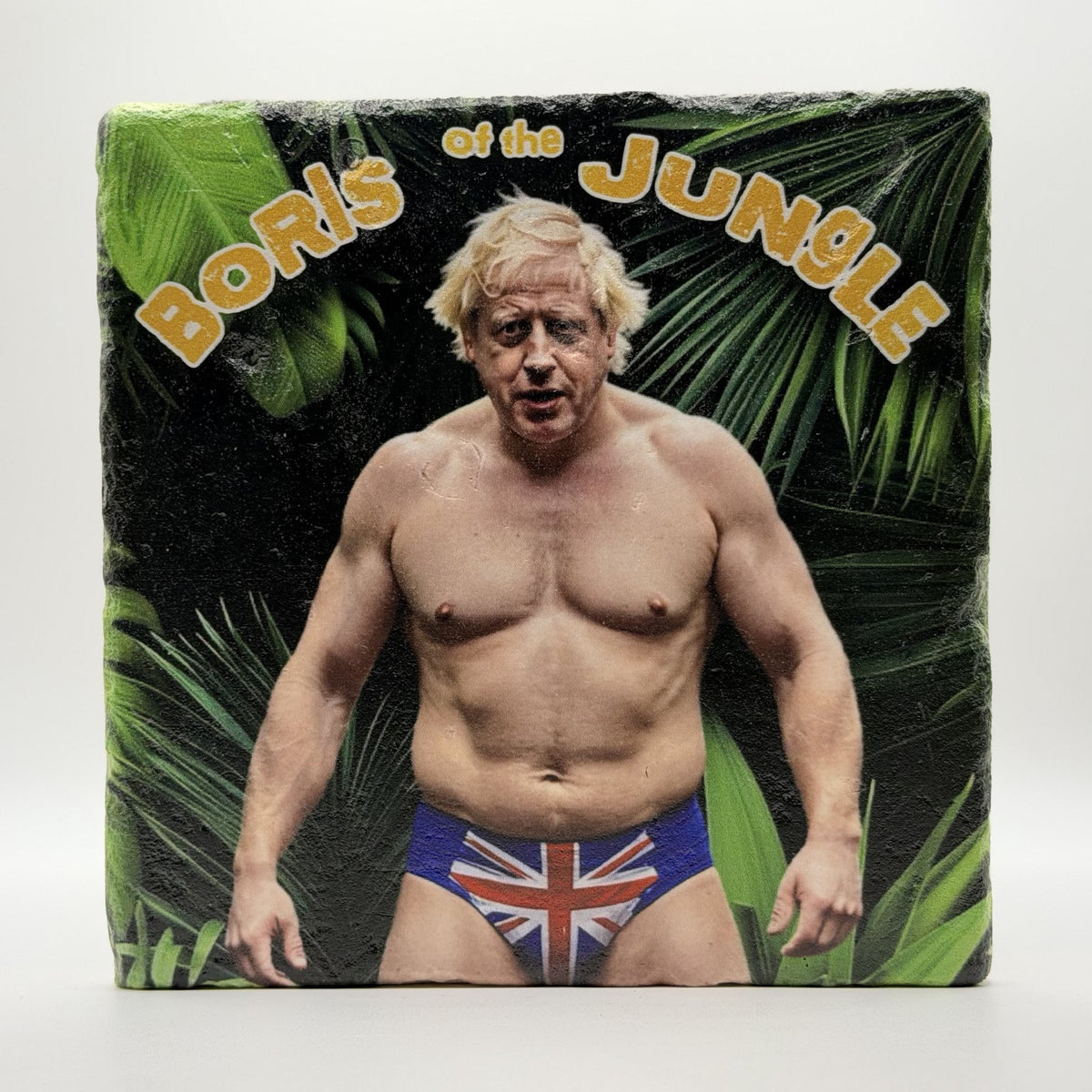 Boris In The Jungle Natural Travertine Stone Hotpad 1