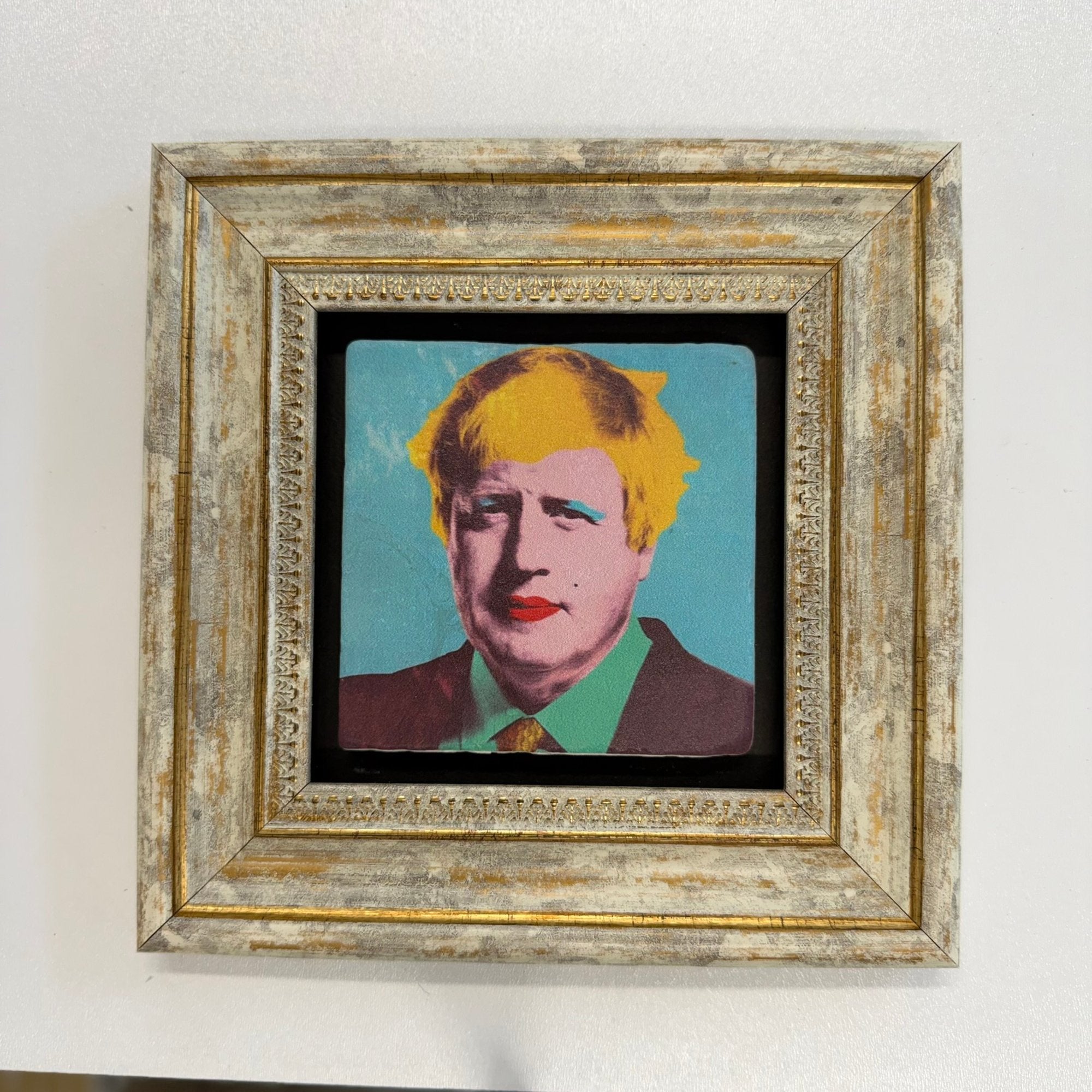 Variant Media V2 | boris-johnson-political-natural-stone-coaster | gold | variant_main | sha256:08202e8c6bce