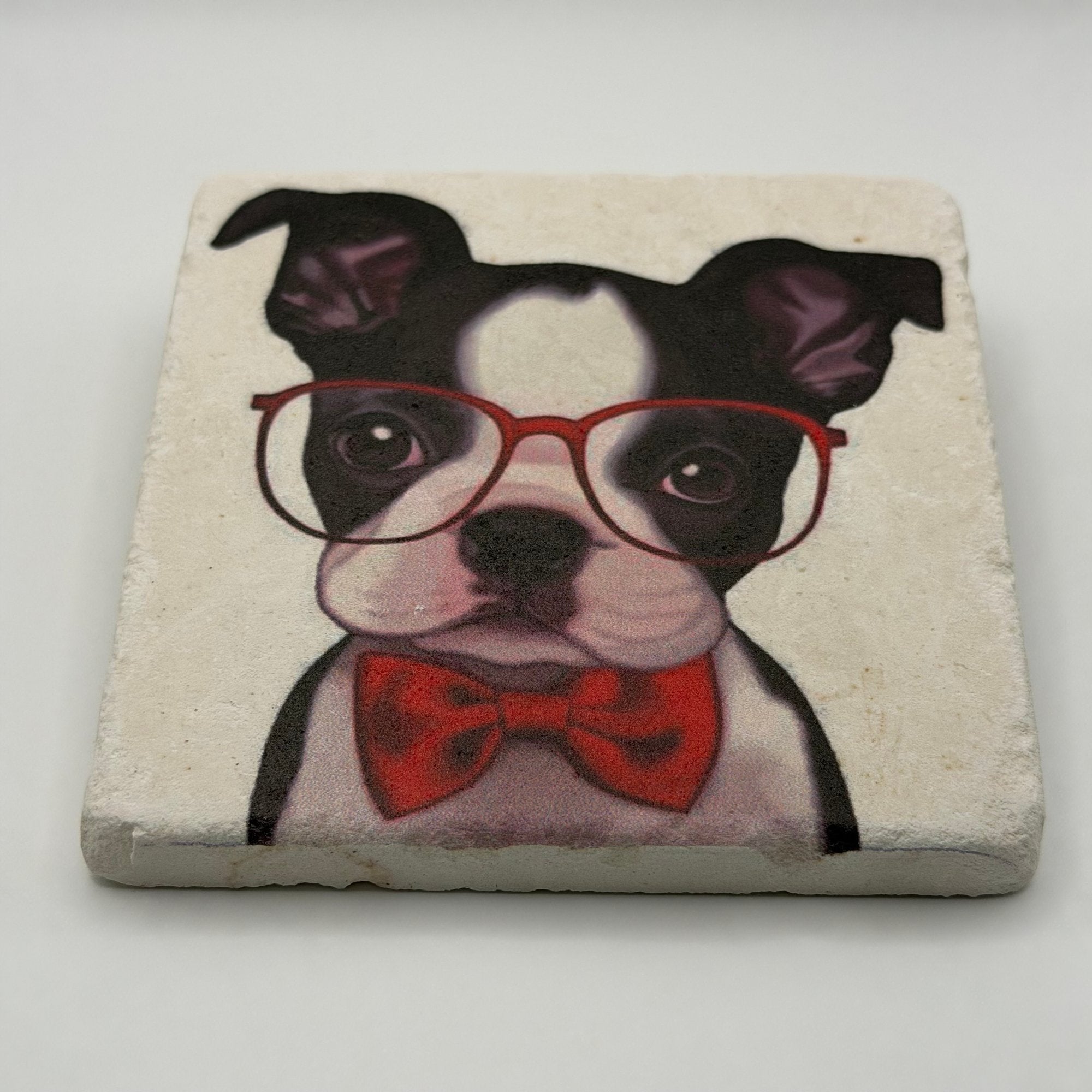 Boston Terrier Stone Coaster