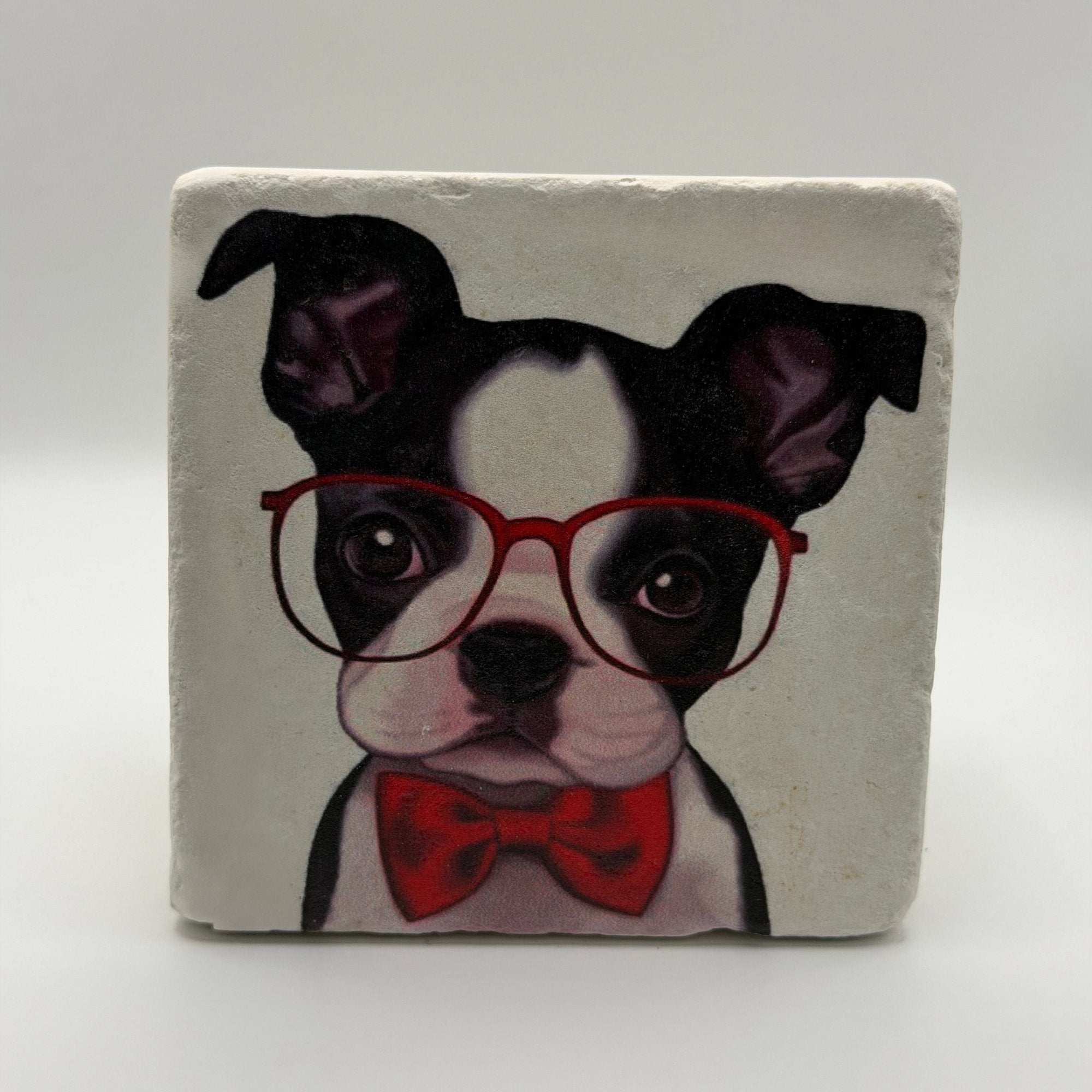 Boston Terrier Stone Coaster