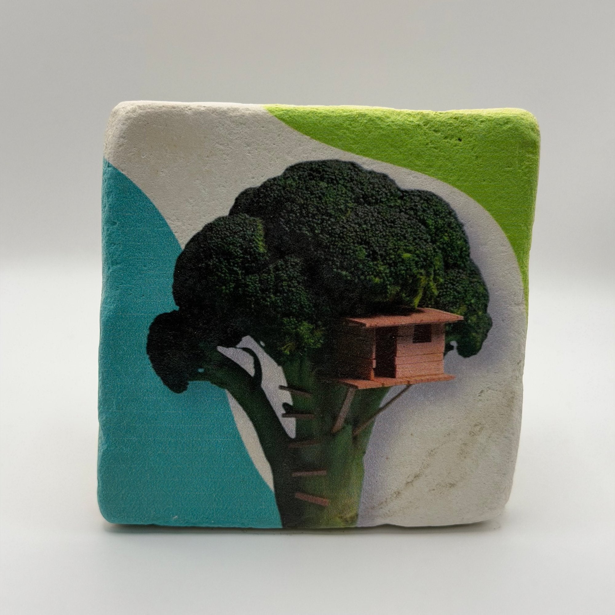 Broccoli Stone Coaster