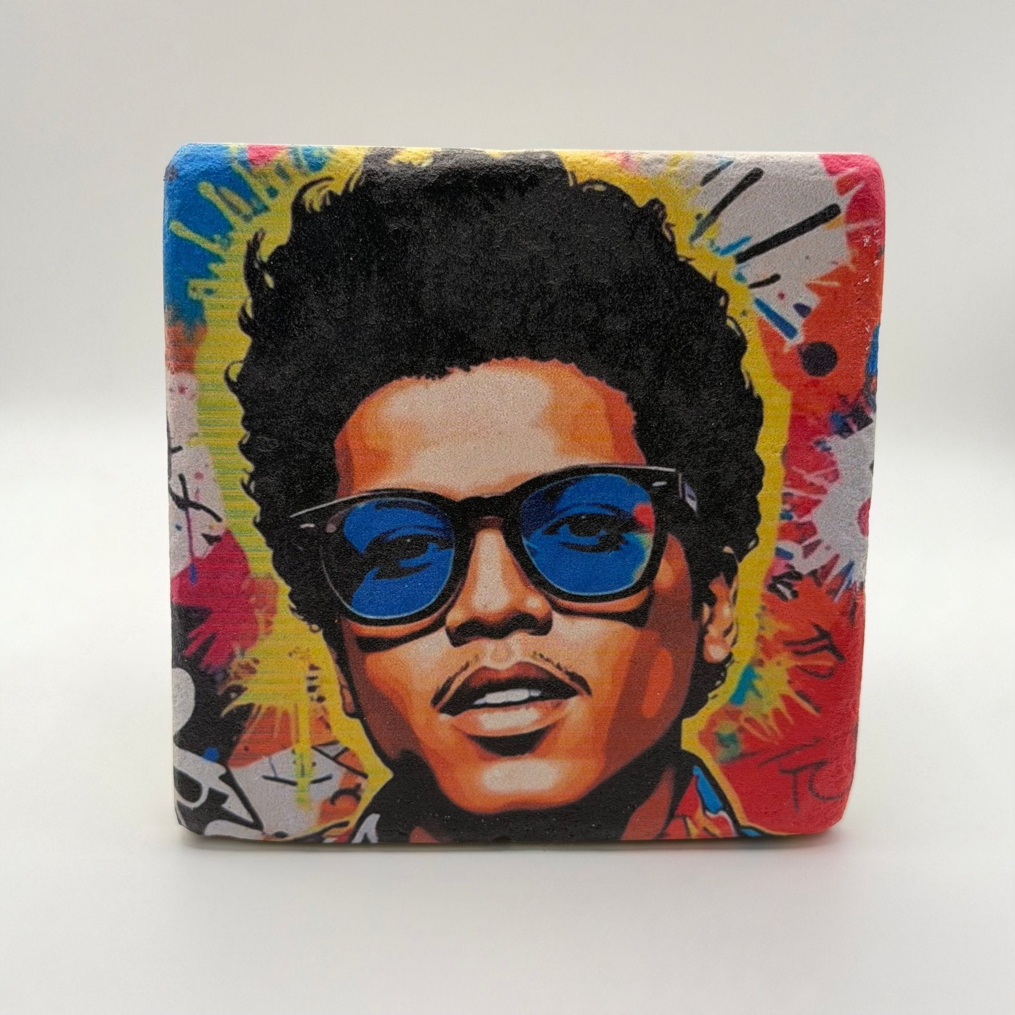 Bruno Mars Stone Coaster