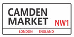 Camden Market London street sign design displayed as wall decor
