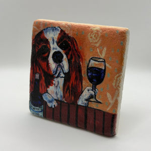 Cavalier King Charles Stone Coaster