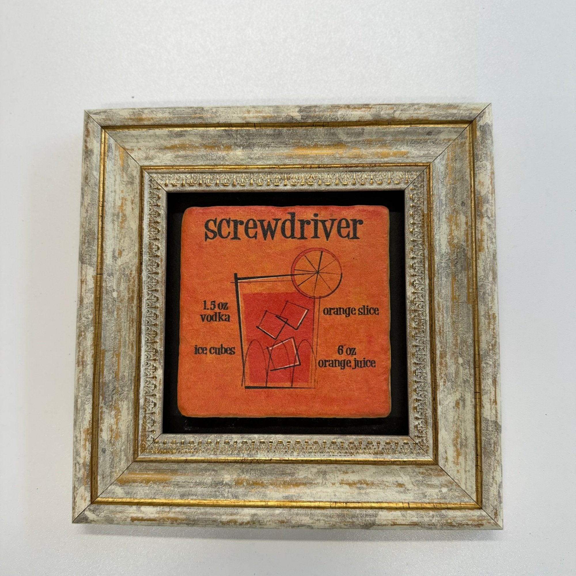 Variant Mapping v4 | classic-screwdriver-stone-coaster | with Gold Frame | sha256:c1606e1432b4