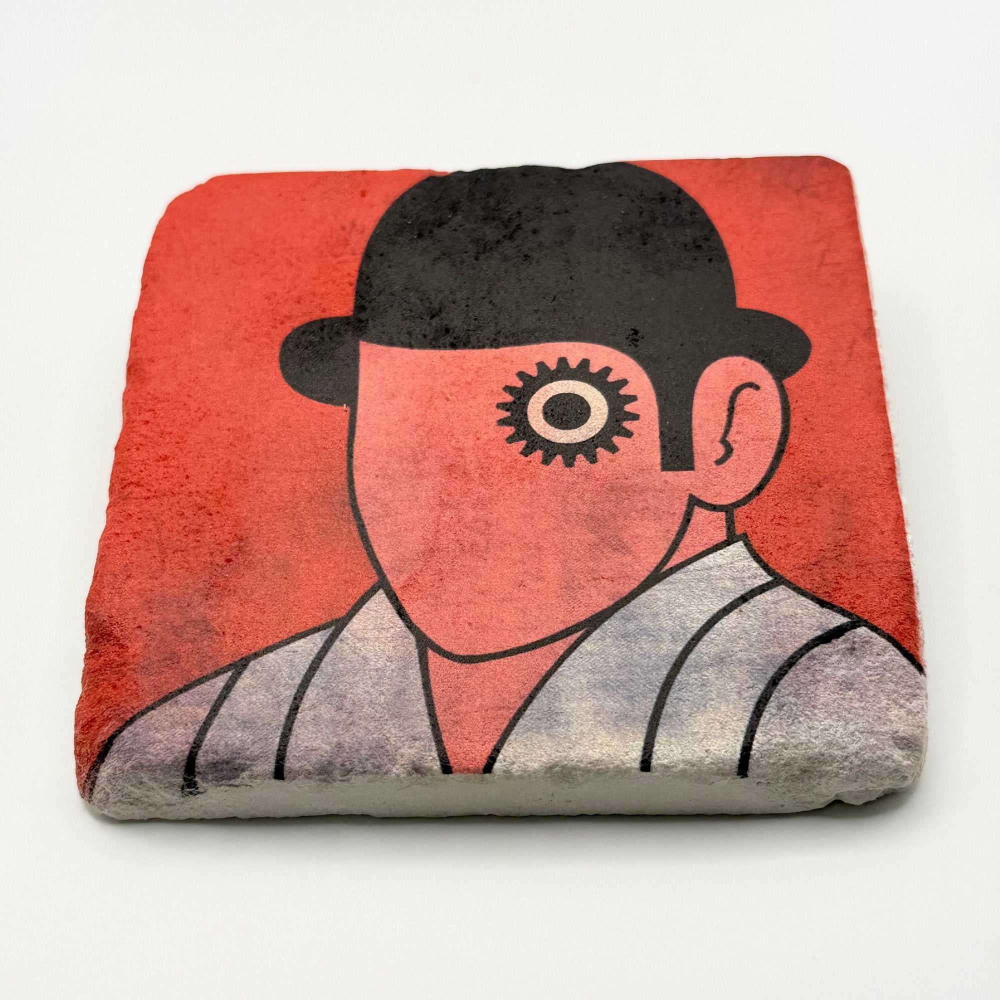 Clockwork Orange Stone Coaster