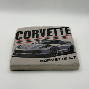 Corvette G7 Stone Coaster