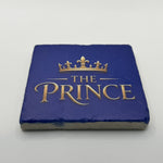 Crown And The Prince Natural Travertine Stone Coaster 1