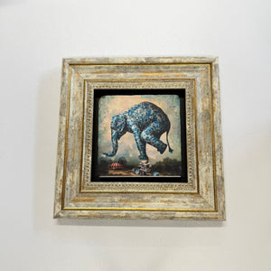 Variant Media V2 | cute-blue-elephant-natural-stone-coaster | gold | variant_main | sha256:9c38d7aeb6d1