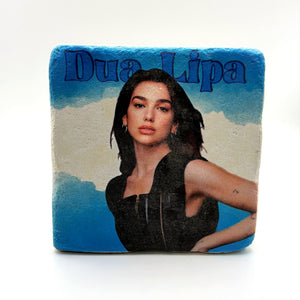 Dua Lipa Stone Coaster