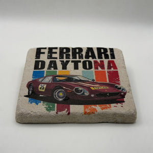 Classic Ferrari Daytona Stone Coaster