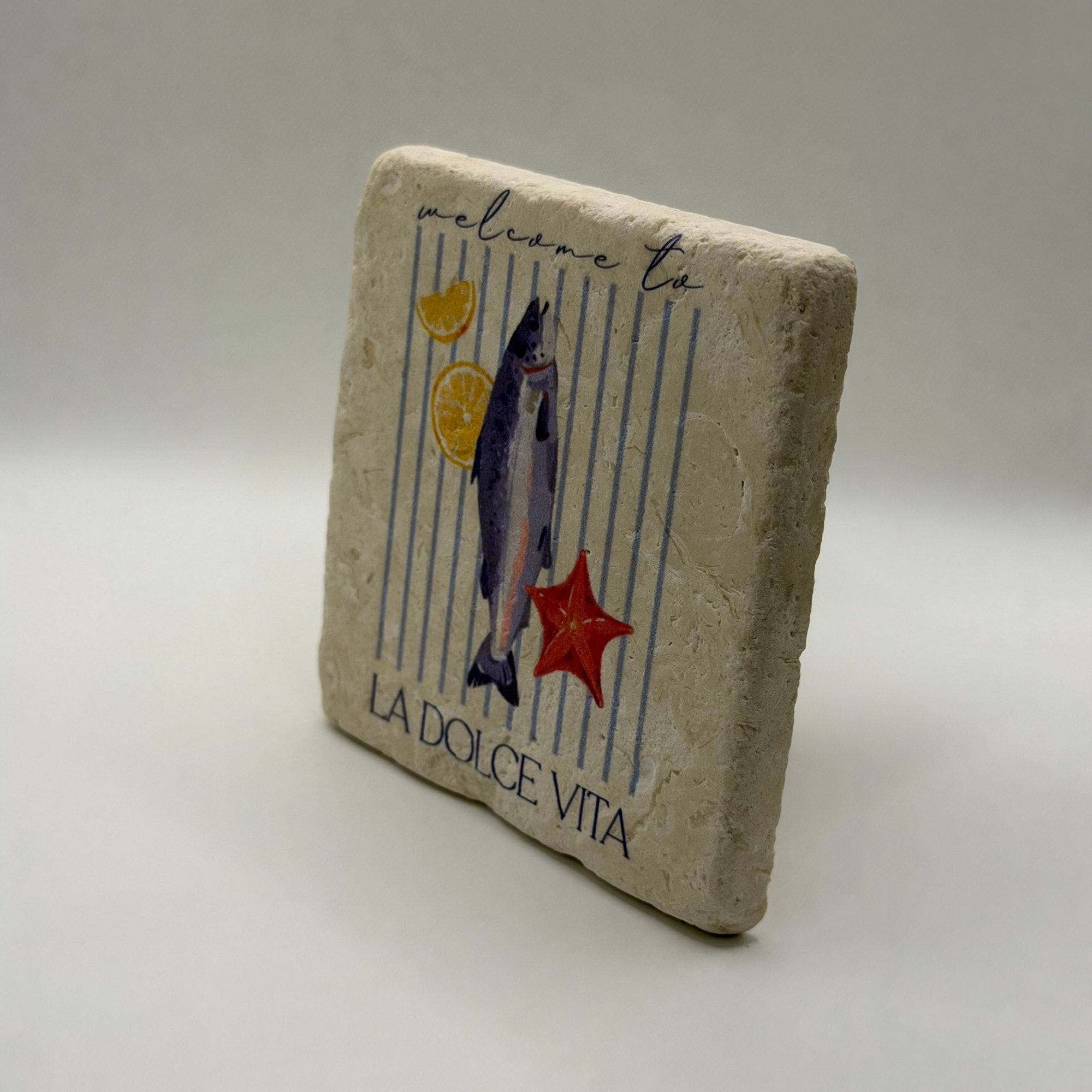 Fish Stone Coaster