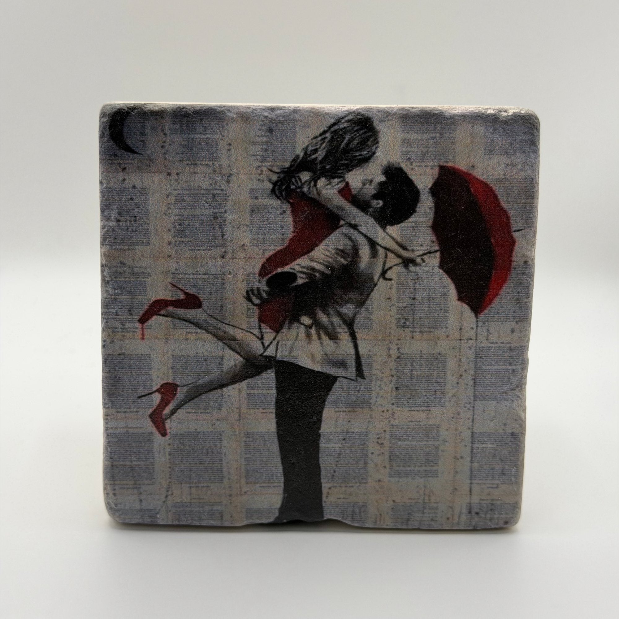 Forever Romantics Stone Coaster