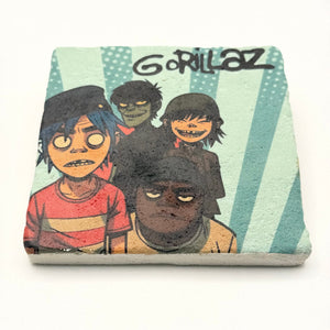 Gorillaz Stone Coaster