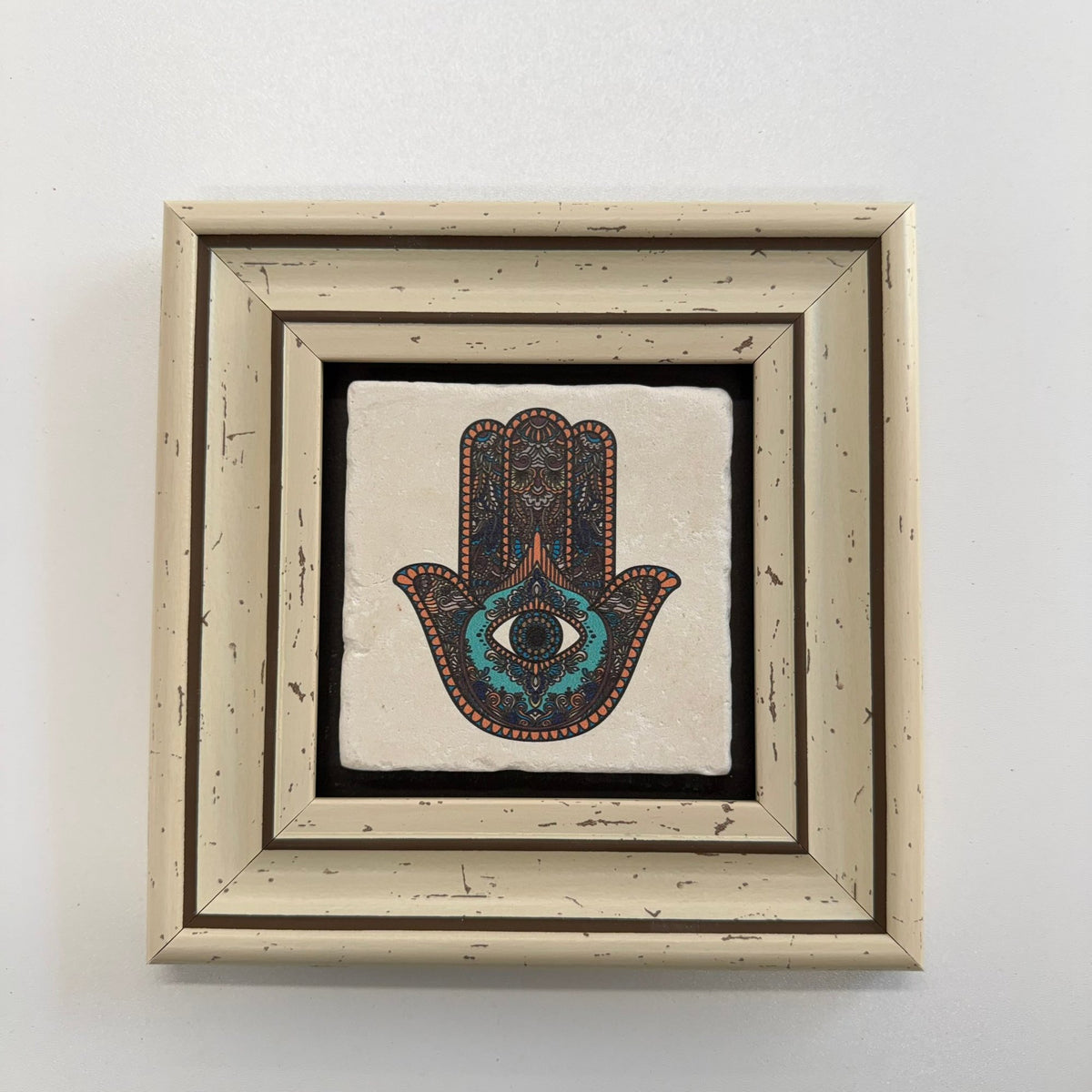 Variant Media V2 | hamsa-hand-natural-travertine-stone-coaster-2 | white | variant_main | sha256:b4afde6bf045