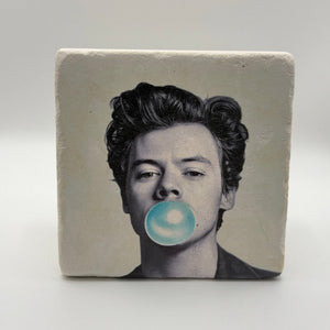 Harry Styles Bubblegum Stone Coaster