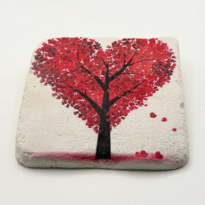 Heart of the Tree Stone Coaster