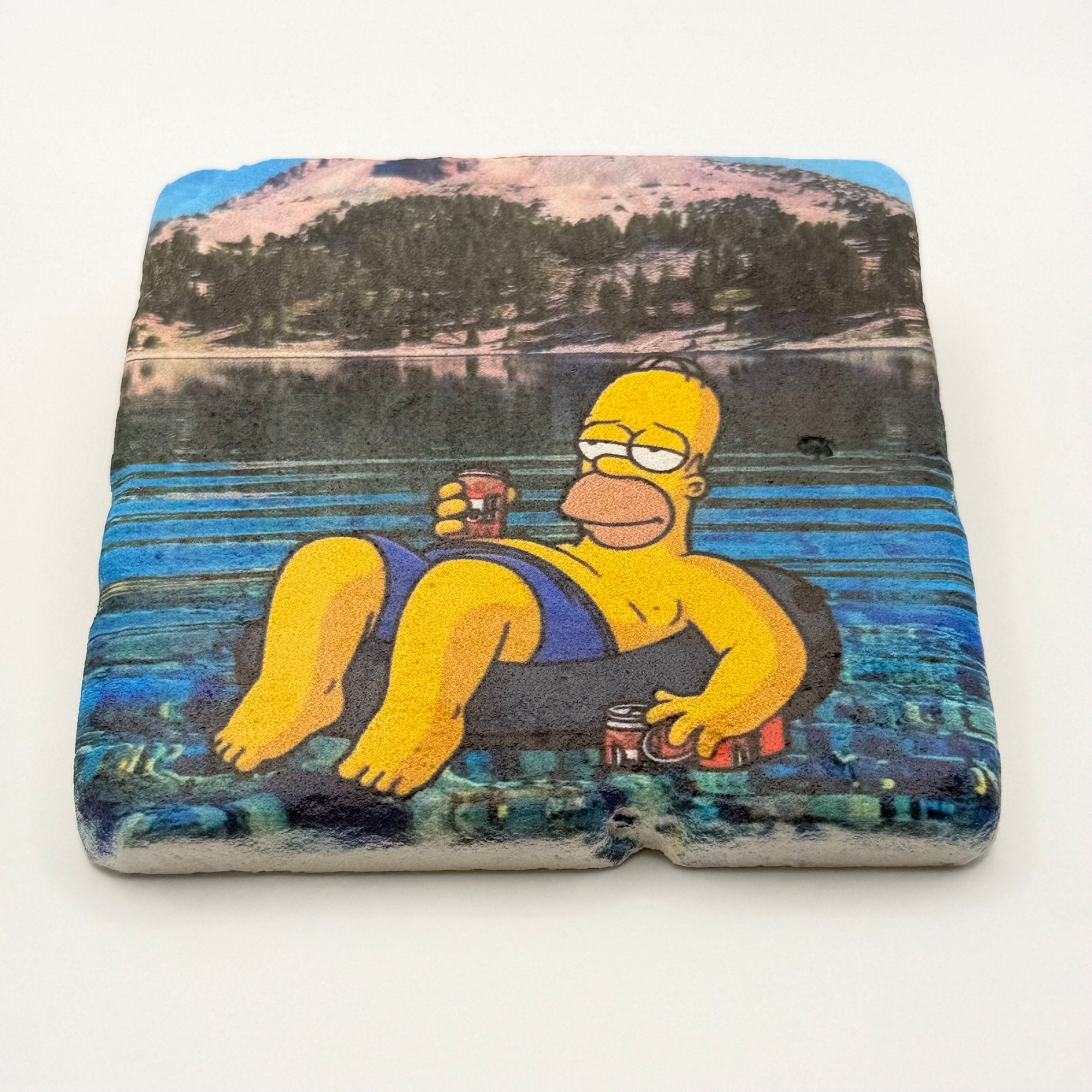 Homer Simpson Stone Coaster