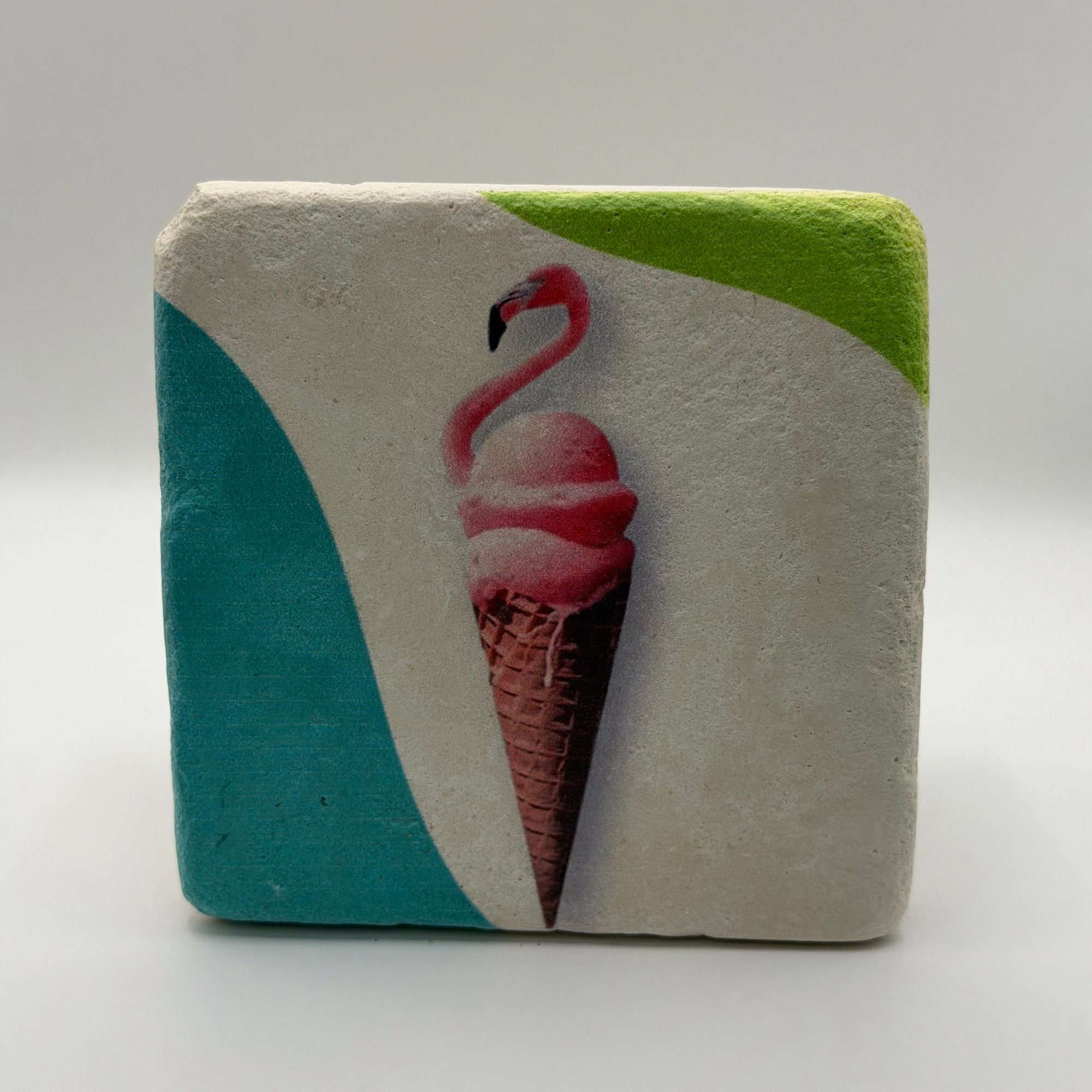 Vintage Ice Cream Stone Coaster