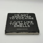 Im Not Gay But My Boyfriend Is Natural Travertine Stone Coaster 1