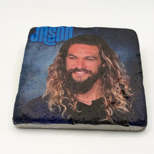 Jason Momoa Stone Coaster