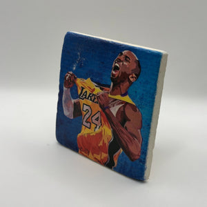 Kobe Bryant Los Angeles Lakers Stone Coaster