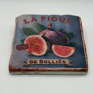 La Figue Food Stone Coaster