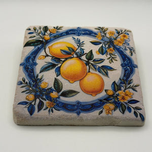 Lemon Ceramic Stone Coaster
