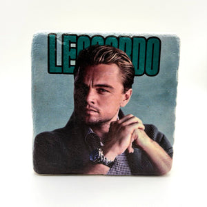 Leonardo DiCaprio Stone Coaster