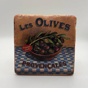 Les Olives Stone Coaster