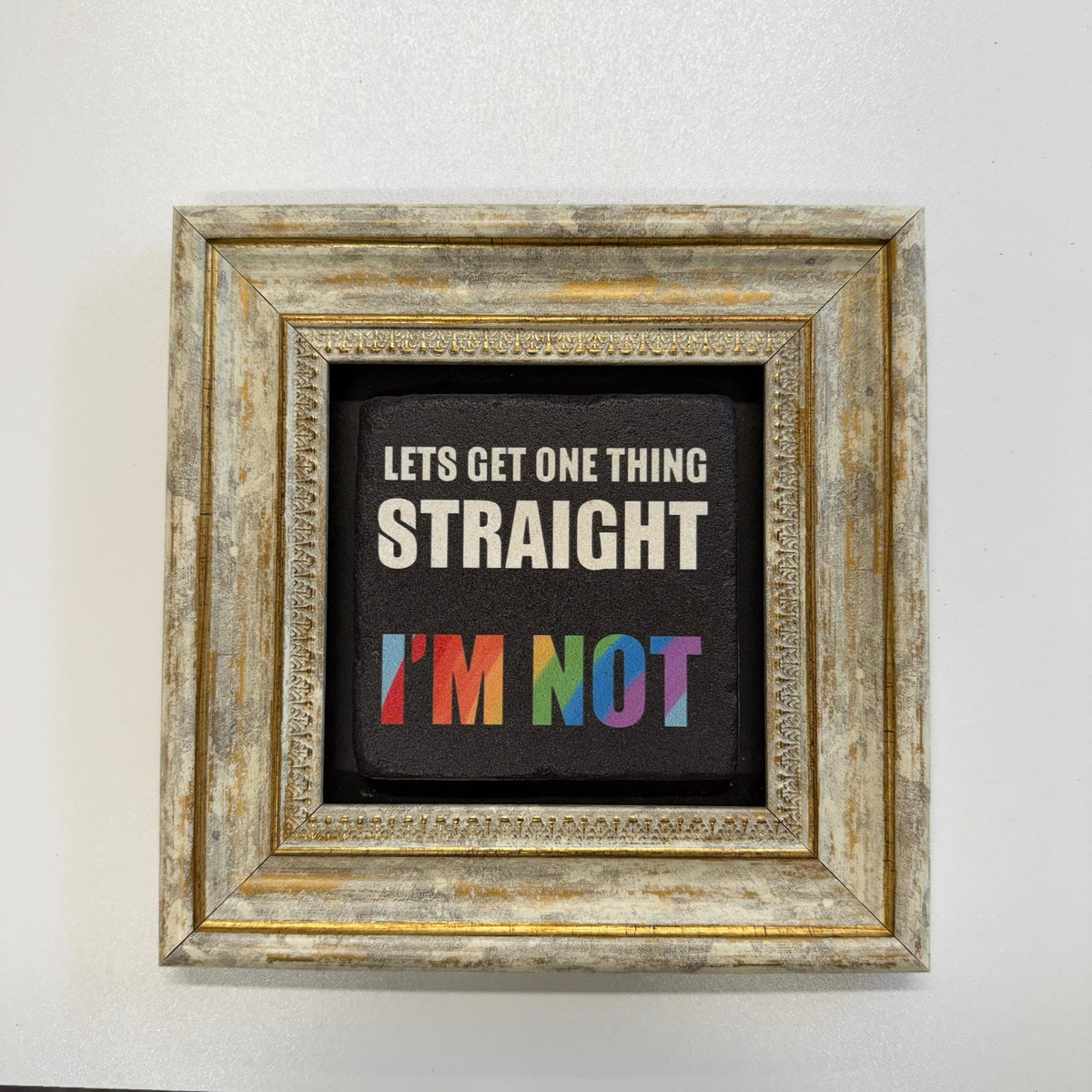 Variant Mapping v4 | lets-get-one-thing-straight-natural-stone-coaster | with Gold Frame | sha256:c15a7a09b185