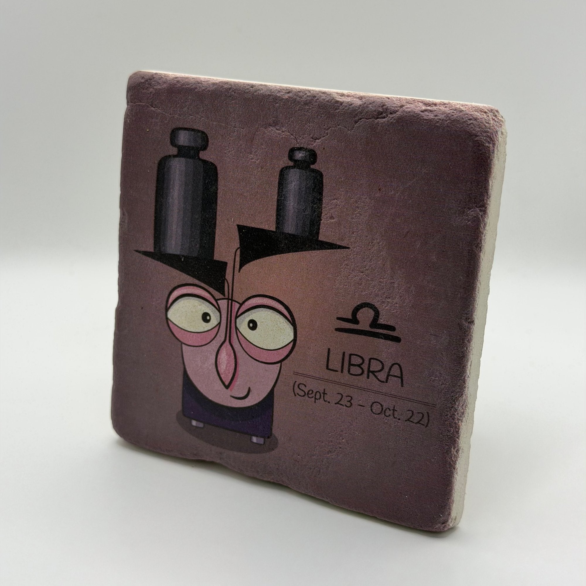 Libra Stone Coaster