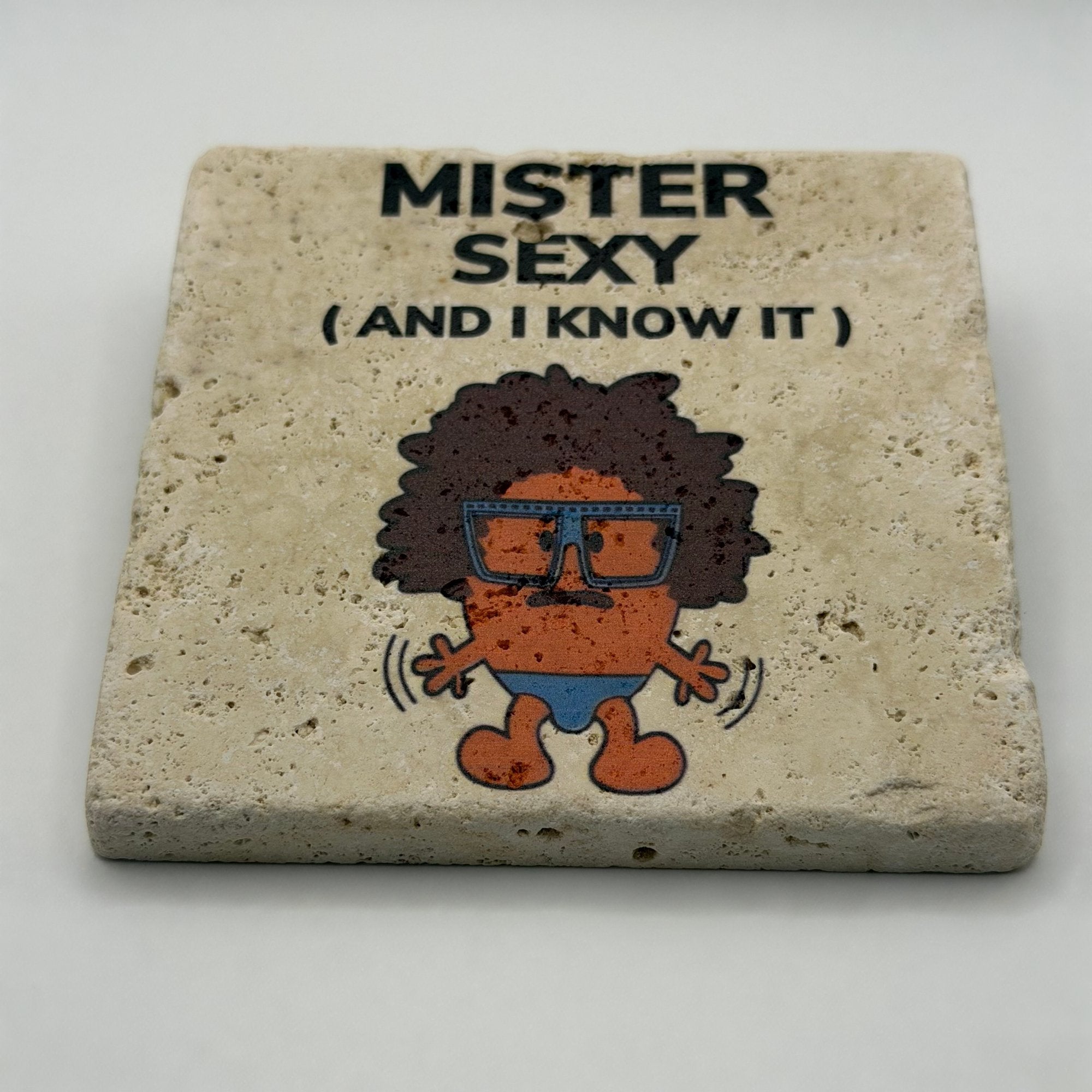 Little Miss Mister Sexy Stone Coaster