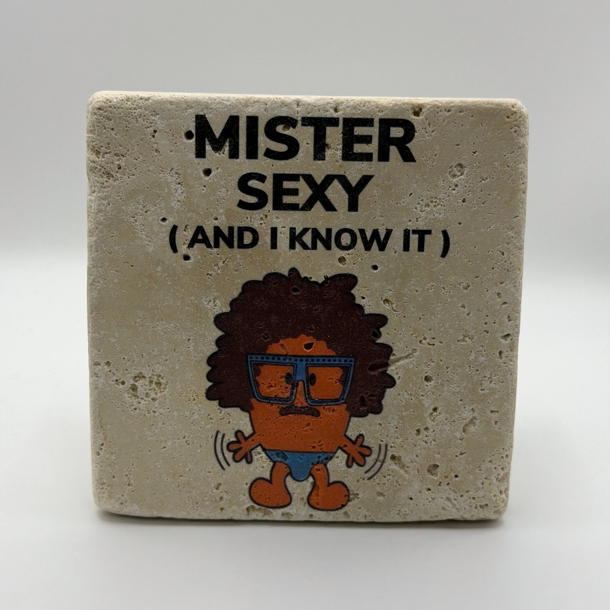 Little Miss Mister Sexy Stone Coaster